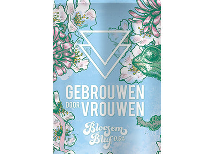 Gebrouwen door vrouw Bloesem bluf 0,5%