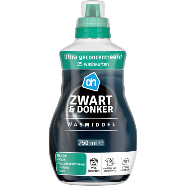 Waschmittel schwarz