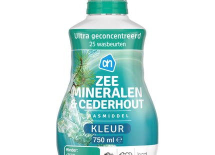 Wasmiddel kleur zeemineralen & cederhout