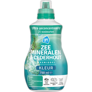 Wasmiddel kleur zeemineralen & cederhout