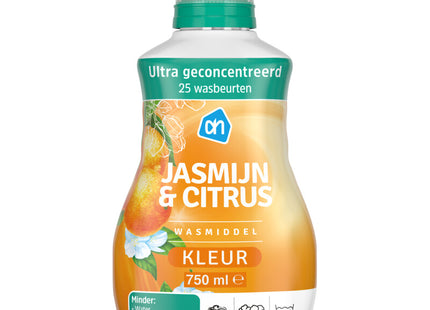 Wasmiddel kleur jasmijn & citrus