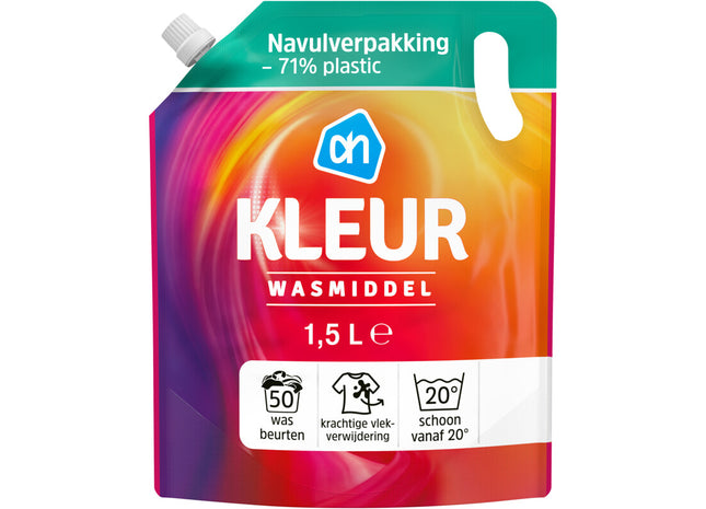 Wasmiddel kleur navulling