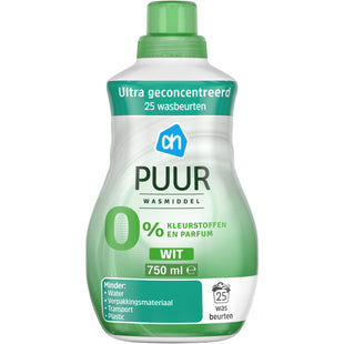 Puur vloeibaar wasmiddel wit