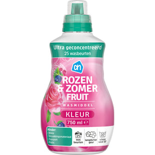 Wasmiddel kleur rozen & zomerfruit