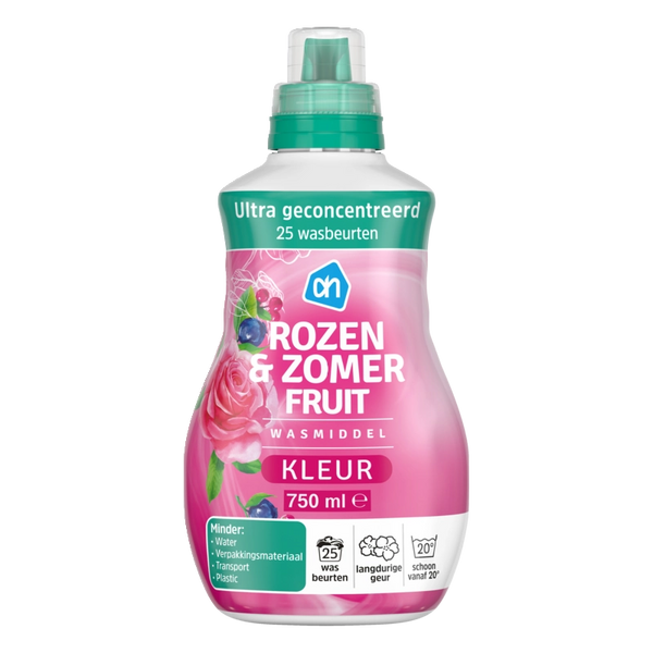 Waschmittel Farbe Rosen & Sommerfrüchte