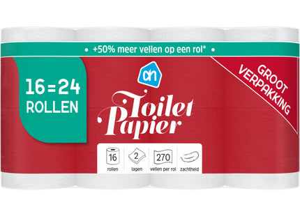 Toiletpapier 2-laags