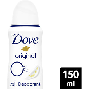 Dove Original 0% deodorant spray