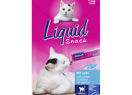 Vitakraft Liquid snack zalm & omega