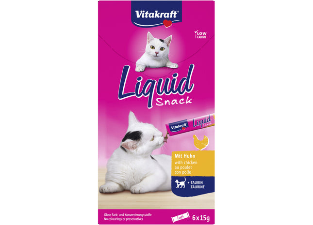 Vitakraft Cat flüssiger Snack Huhn