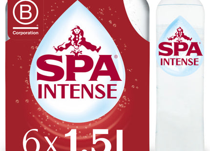 Spa Intense sparkling mineral water 6-pack