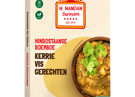 H. Nandan Hindostaanse boemboe kerrie vis