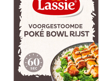 Lassie Pre-steamed poké bowl rice