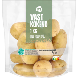 Vastkokende aardappelen