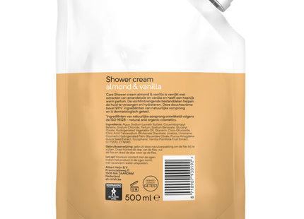 Care Shower cream almond & vanilla navul