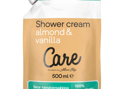 Care Shower cream almond & vanilla navul