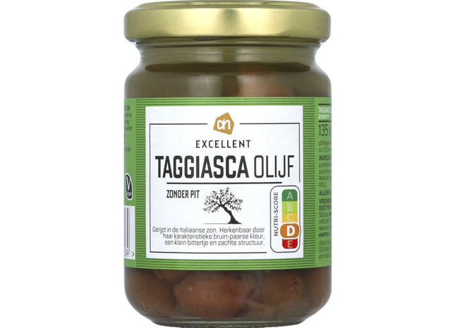 Ausgezeichnete Taggiasca-Olive ohne Kern