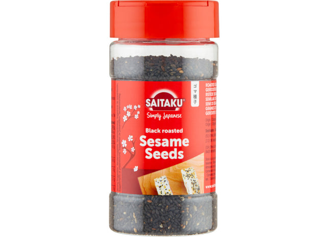 Saitaku geröstete schwarze Sesamkörner