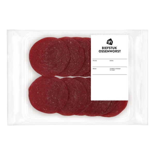Biefstuk ossenworst plakjes