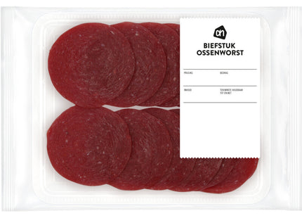 Biefstuk ossenworst plakjes