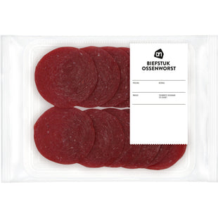 Biefstuk ossenworst plakjes