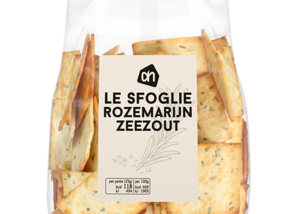 Le sfoglie toast met rozemarijn