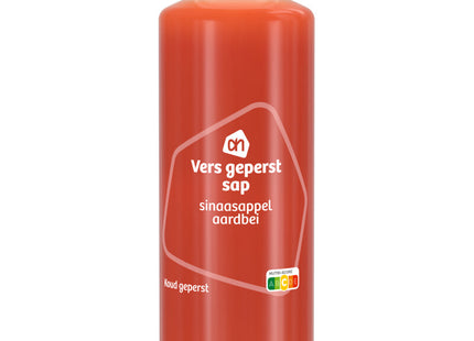 Vers sap sinaasappel aardbei