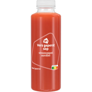Vers sap sinaasappel aardbei