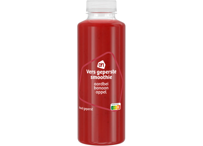 Verse smoothie appel banaan aardbei