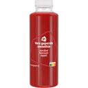 Fresh apple banana strawberry smoothie