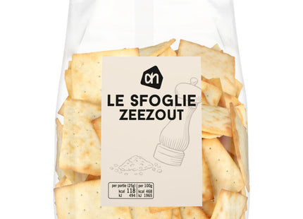 Le sfoglie toast met zeezout