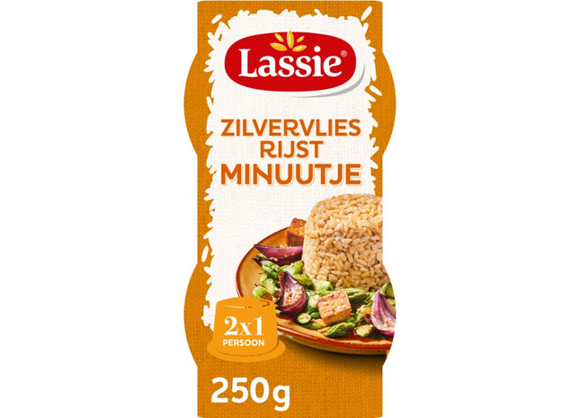 Lassie Zilvervlies rijst minuutje