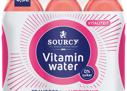 Sourcy Vitaminwater Himbeer-Granatapfel-Tablett