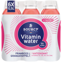 Sourcy Vitaminwater framboos granaatapp 6-pack