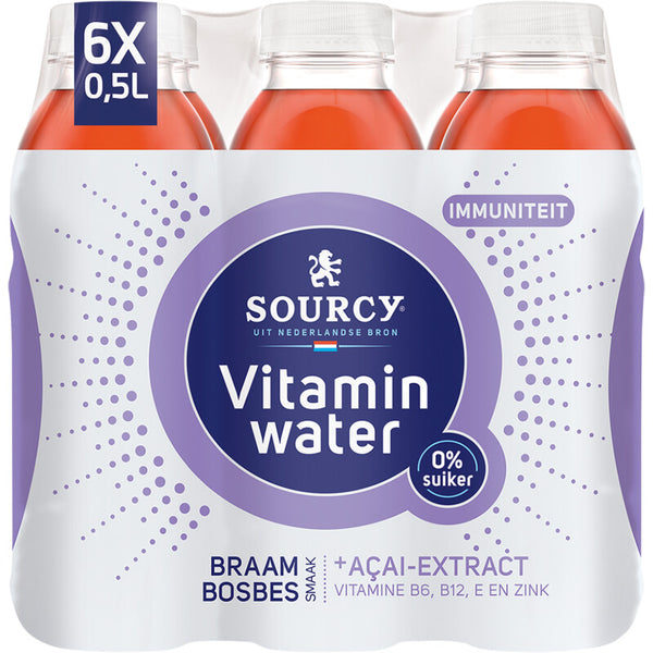 Sourcy Vitaminwater braam acai 6-pack