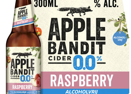 Apple Bandit Raspberry 0.0 cider 6-pack