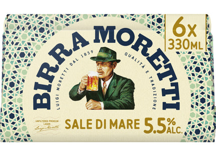 Birra Moretti Sale di mare bier 6-pack