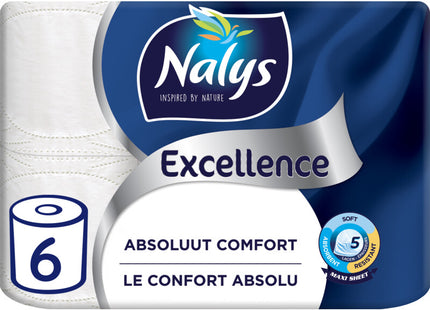 Nalys Excellence 5-laags maxi-vel toiletpapier