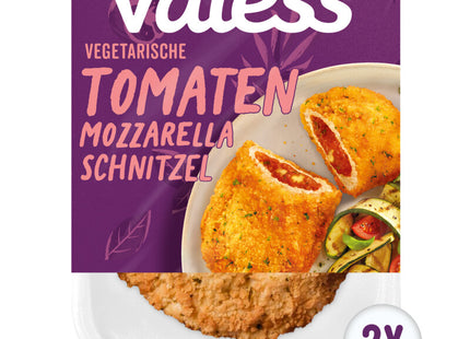 Valess Vegetarian tomato mozzarella schnitzel