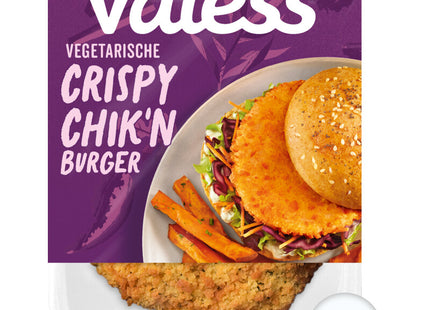 Valess Vegetarian crispy chick'n burger