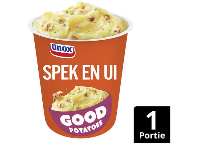 Unox Good potatoes spek en ui
