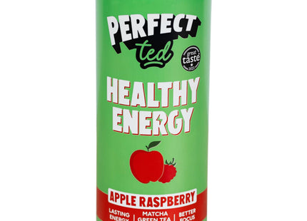 Perfect Ted Matcha green tea energy apple raspberry