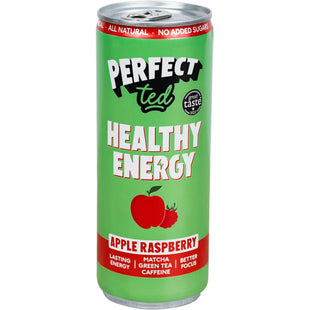Perfect Ted Matcha green tea energy apple raspberry