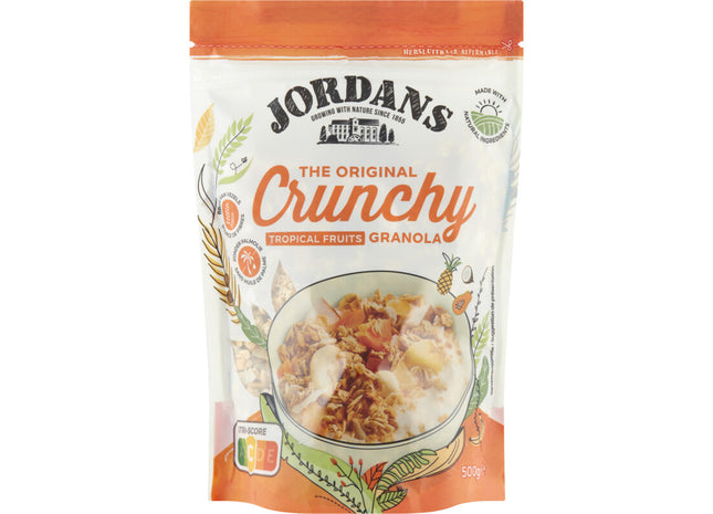 Jordans Crunchy tropical fruits granola
