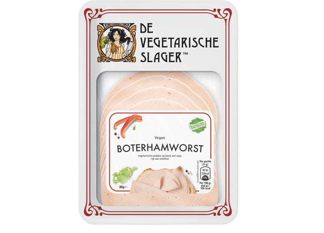 Vegetarische Slager Boterhamworst