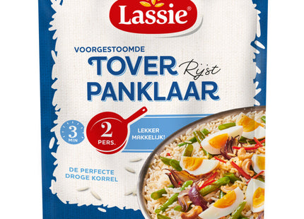 Lassie Tover rijst panklaar