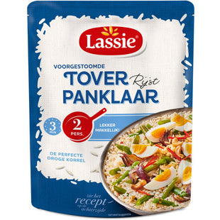 Lassie Tover rijst panklaar