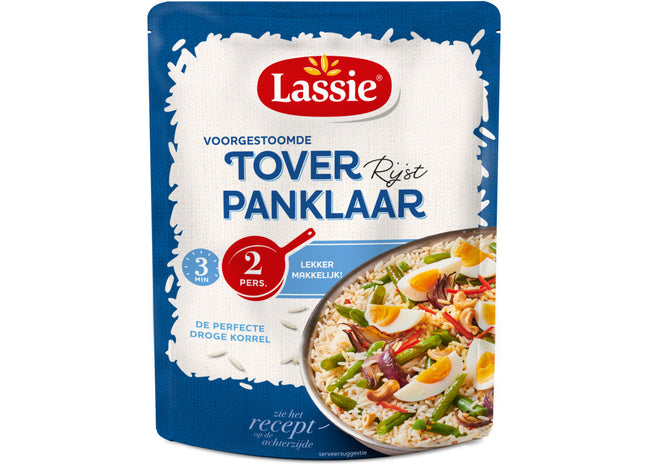 Lassie Tover rijst panklaar