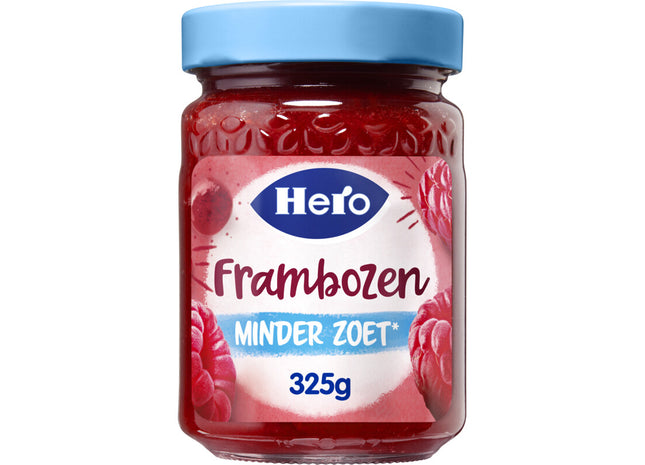 Hero Jam minder zoet frambozen