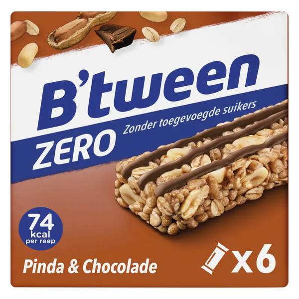 Hero B'tween Müsliriegel Zero Erdnuss Schokolade