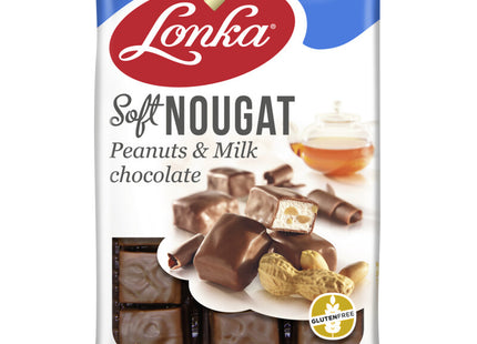 Lonka Soft nougat peanuts &amp; milk chocolate